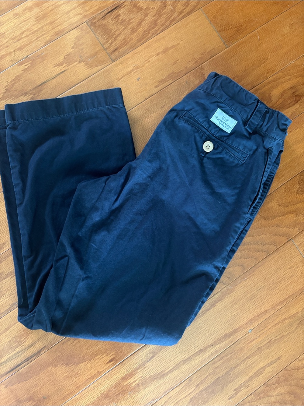 Vineyard Vines Boys Navy Blue Chino Pants